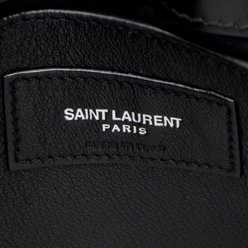 Saint Laurent Matelasse Calfskin Monogram LouLou Chain Small Shoulder Bag - Picture 9 of 10